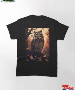 Wild Animal In Forest Art Landscape Classic T-Shirt Sweatshirt