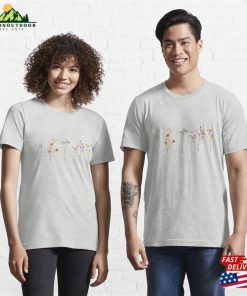 Wildflowers Floral Print Essential T-Shirt Classic 2 Wildflowers Floral Print Essential T Shirt Classic 3