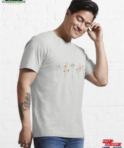 Wildflowers Floral Print Essential T-Shirt Classic 3 Wildflowers Floral Print Essential T Shirt Classic 4