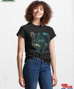 Wolf In The Heart Of Forest Classic T-Shirt Sweatshirt 3 Wolf In The Heart Of Forest Classic T Shirt Sweatshirt 4