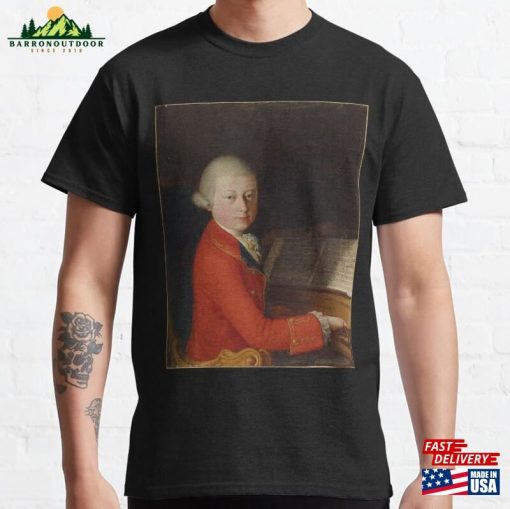 Wolfgang Amadeus Mozart Young Classic T-Shirt Unisex