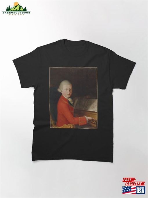 Wolfgang Amadeus Mozart Young Classic T-Shirt Unisex