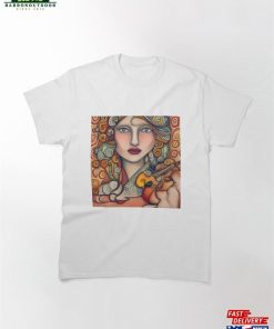 Woman Playing A Violin Classic T-Shirt Sweatshirt