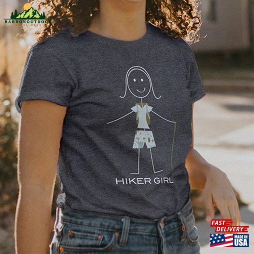 Women’s Funny Hiking T-Shirt Girl Hiker Gift Unisex Sweatshirt