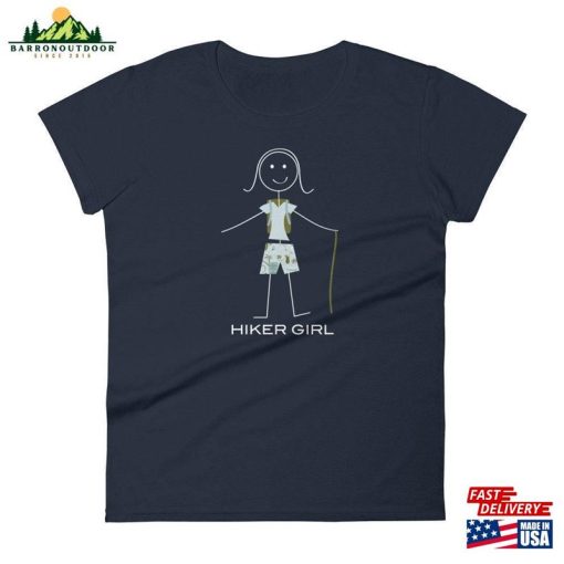 Women’s Funny Hiking T-Shirt Girl Hiker Gift Unisex Sweatshirt