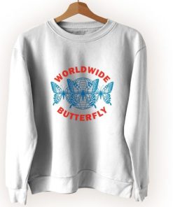 Worldwide Butterfly Vintage Sweatshirt