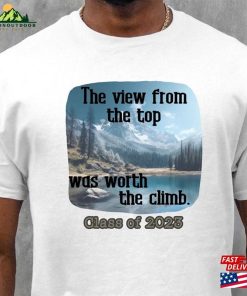 Worth The Climb Graduation Tee Nature Inspired Grad Shirt Classic T-Shirt