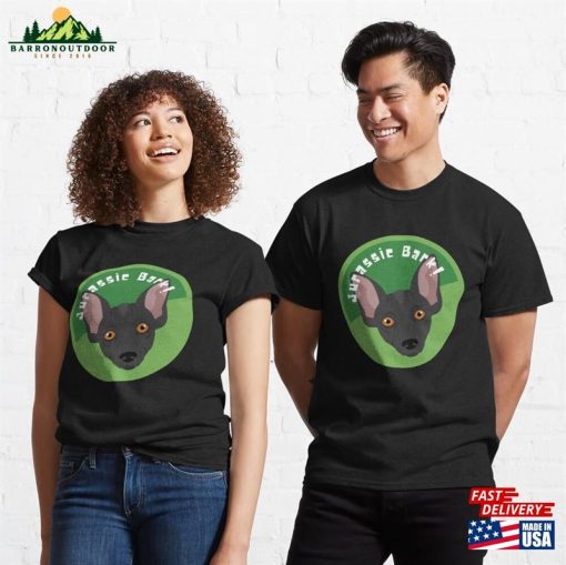Xoloitzcuintli Dog Funny Jurassic Bark Loving Parents Classic T-Shirt Unisex