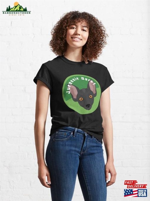 Xoloitzcuintli Dog Funny Jurassic Bark Loving Parents Classic T-Shirt Unisex