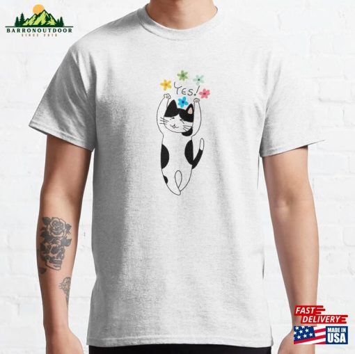 Yes! Tuxedo Cat Classic T-Shirt Unisex Sweatshirt