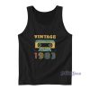 1983 Birthday Retro Vintage Tank Top