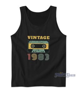 1983 Birthday Retro Vintage Tank Top 1983 Birthday Retro Vintage Tank Top