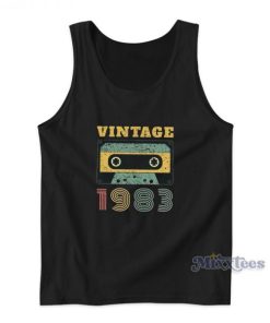 1983 Birthday Retro Vintage Tank Top