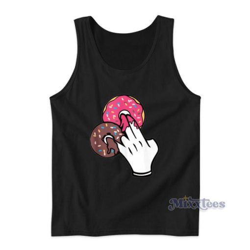 2 In The Pink 1 In The Stink I Donut Sex Dirty Humor Jokes Tank Top