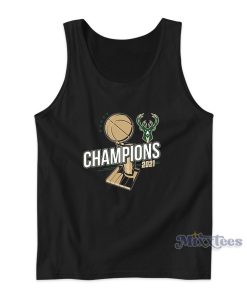 2021 NBA Champions Bold Milwaukee Bucks Tank Top for Unisex 2021 NBA Champions Bold Milwaukee Bucks Tank Top for Unisex