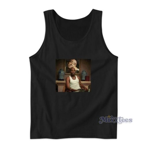 2pac 16 On Death Row Tank Top for Unisex