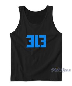313 Detroit Lions Tank Top For Unisex