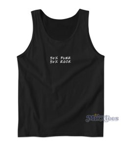 50 Punk 50 Rock Tank Top for Unisex 50 Punk 50 Rock Tank Top for Unisex