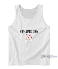 99 Unicorn Tank Top for Unisex 1