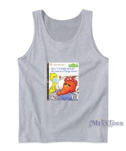 A Little Golden Book Sesame Street Chingy Meme Tank Top