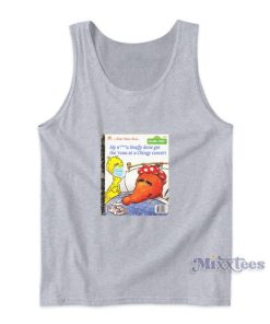 A Little Golden Book Sesame Street Chingy Meme Tank Top