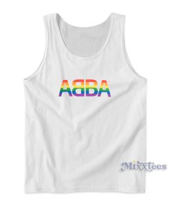 ABBA Logo Pride Tank Top for Unisex
