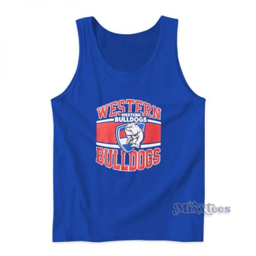 AFL Western Bulldogs Tank Top For Unisex