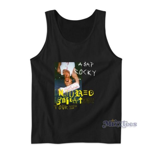 ASAP ROCKY Injured Generation Winter Tour 2019 Tank Top