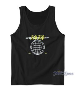 ASAP Worldwide Globe Tank Top for Unisex ASAP Worldwide Globe Tank Top for Unisex