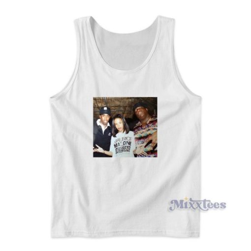 Aaliyah and P Diddy Tank Top for Unisex