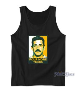 Aaron Rodgers Four More Years Tank Top for Unisex