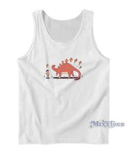 Abed Nadir Dinosaur Stegosaurus Kite Tank Top