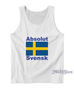 Absolut Svensk Tank Top For Unisex
