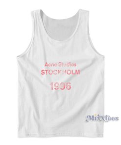 Acne Sudios Stockholm 1996 Tank Top 1 Acne Sudios Stockholm 1996 Tank Top 2