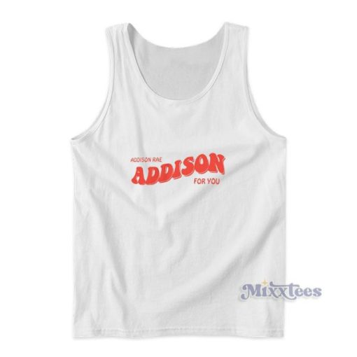 Addison Rae Addison For You Tank Top