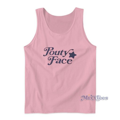 Addison Rae Pouty Face Tank Top For Unisex