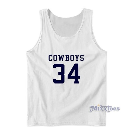 Alan Jackson Cowboys 34 Tank Top