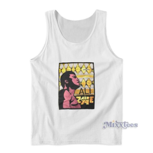 Ali Rumble Zaire 74 Profile Tank Top