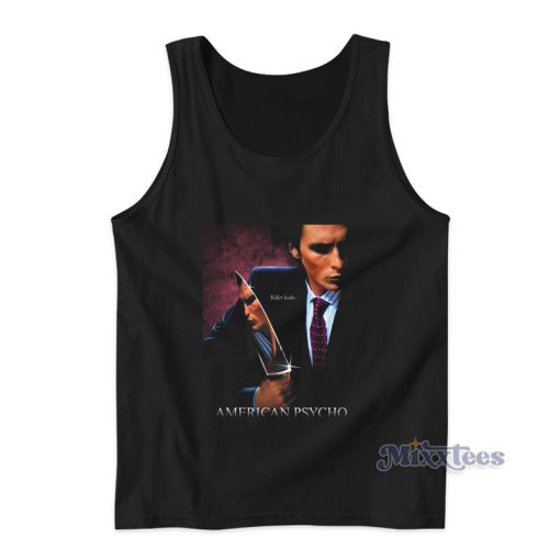 American Psycho Killer Looks Tank Top