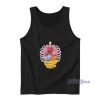 Anatomicat Anatomy Cat Skeleton Tank Top