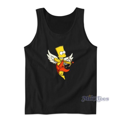 Angel Of Love Bart Simpson Tank Top for Unisex