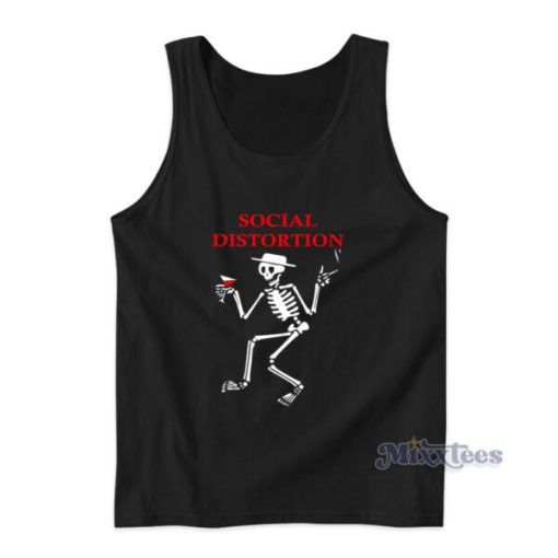 Angelina Jolie Social Distortion Tank Top