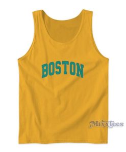 Angemiel Wear Blue Color Boston Tank Top for Unisex