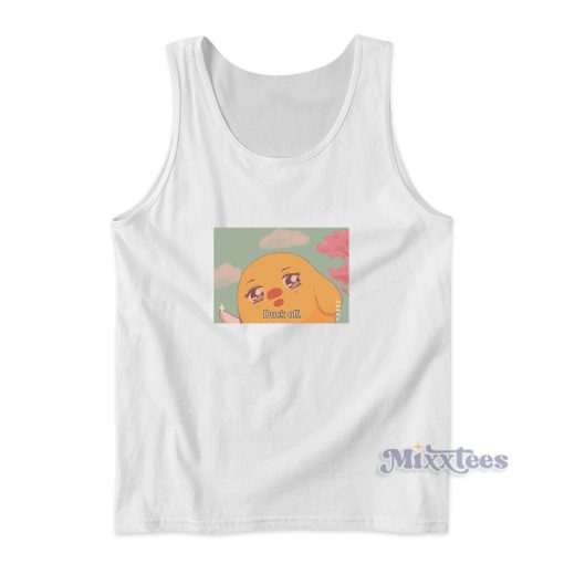 Anime Kawaii Duck Off Tank Top for Unisex