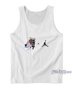 Anime Naruto x Jordan Collaboration Tank Top