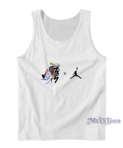 Anime Naruto x Jordan Collaboration Tank Top