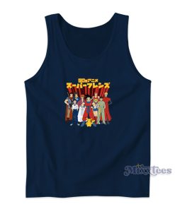 Anime Super Friends Tank Top for Unisex Anime Super Friends Tank Top for Unisex