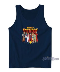 Anime Super Friends Tank Top for Unisex