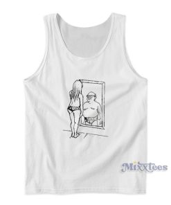 Annie Lederman Danny Devito Girl Mirror Tank Top