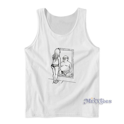 Annie Lederman Danny Devito Girl Mirror Tank Top